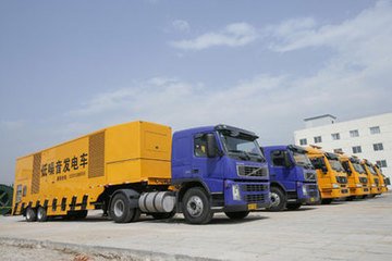 吴江发电车租赁-发电机组散热器铜质与铝质哪个散热好？