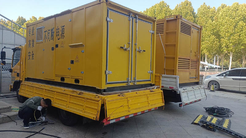 吴江柴油发电机组和UPS电源配合使用时的注意事项